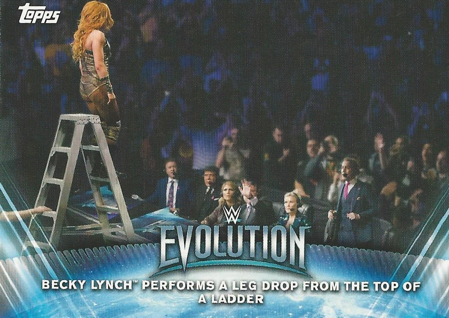 WWE Topps Women Division 2019 Becky Lynch WE9