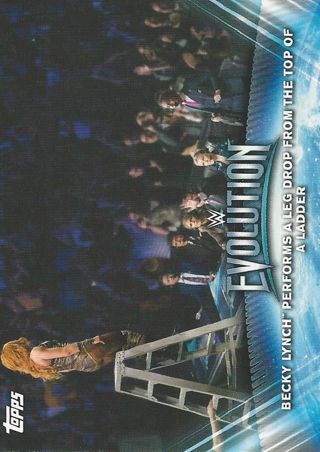 WWE Topps Women Division 2019 Becky Lynch WE9 trading card PW Catalog