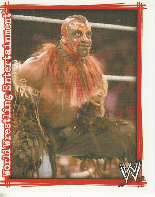 WWE Topps Superstars Uncovered 2007 Sticker Boogeyman #133