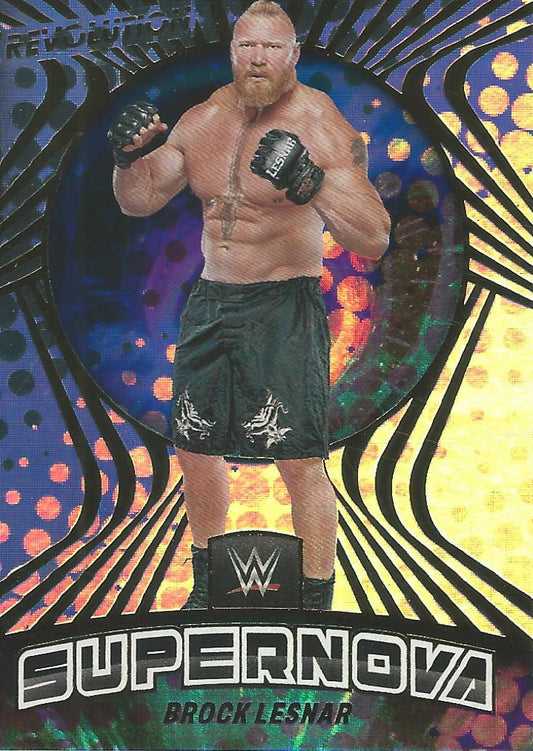 WWE Panini Revolution 2022 Brock Lesnar SUPERNOVA #19