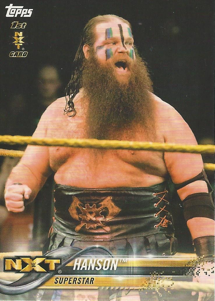WWE Topps Then Now Forever 2018 Ivar #133