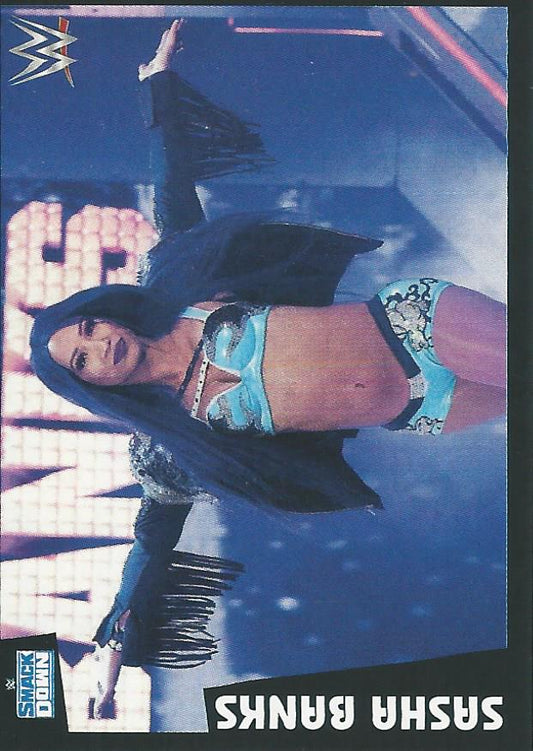 WWE Panini 2022 Sticker Collection Sasha Banks #133