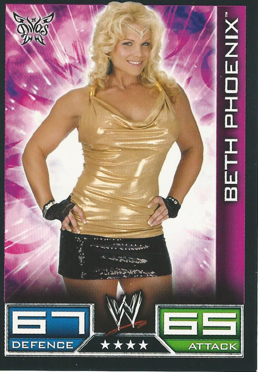 WWE Topps Slam Attax 2008 Beth Phoenix #133