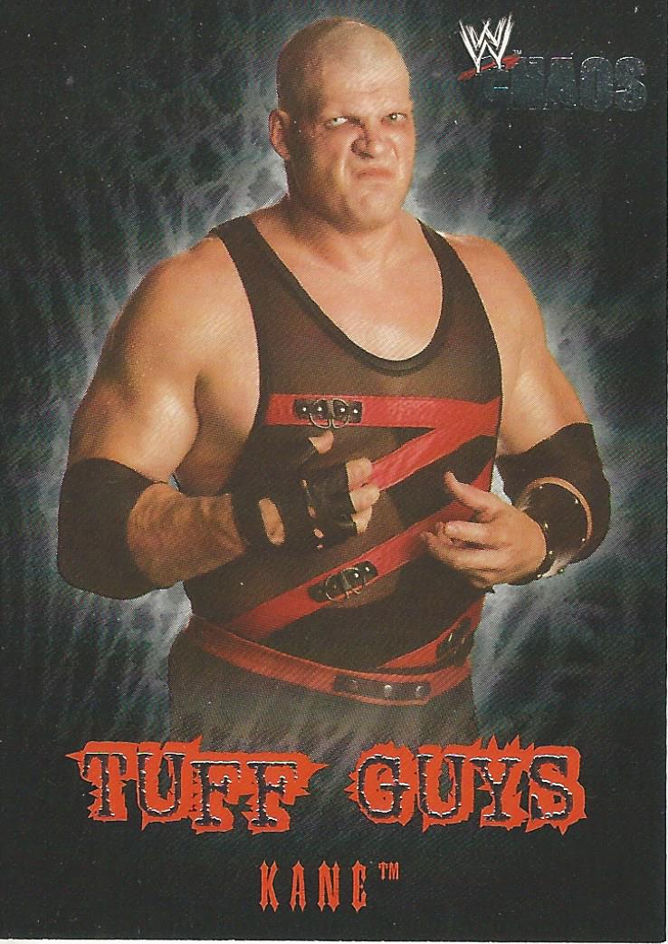 WWE Fleer Chaos 2004 Kane TE 12 of 12 trading card PW Catalog