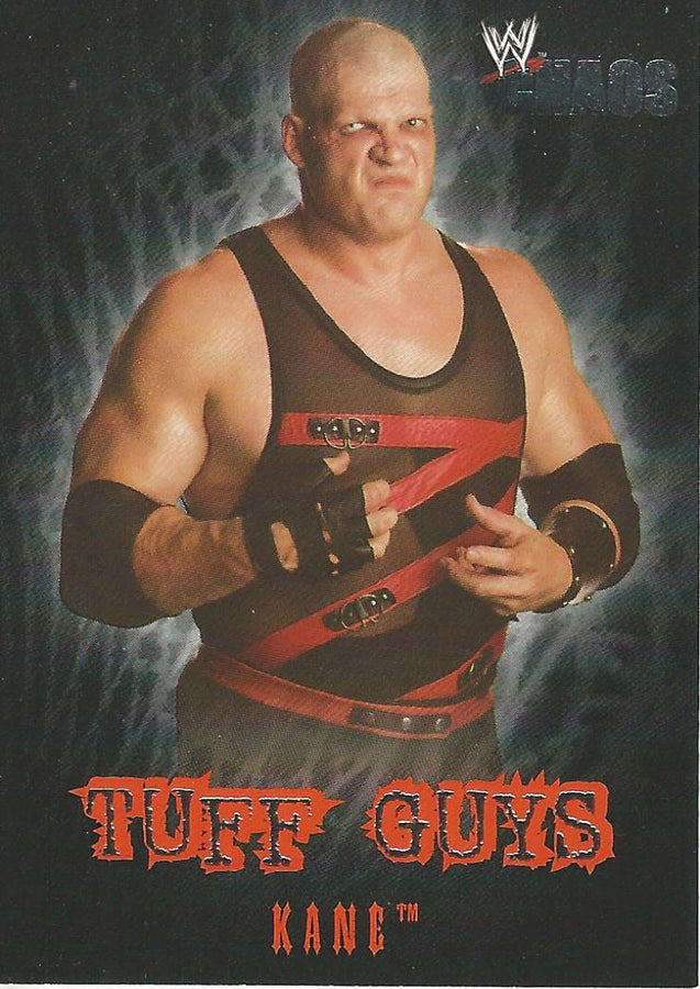 WWE Fleer Chaos 2004 Kane TE 12 of 12 trading card PW Catalog