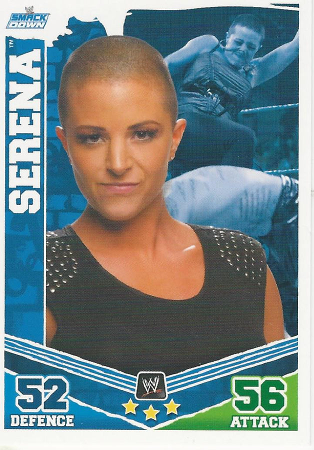 WWE Topps Slam Attax Mayhem 2010 Serena #133