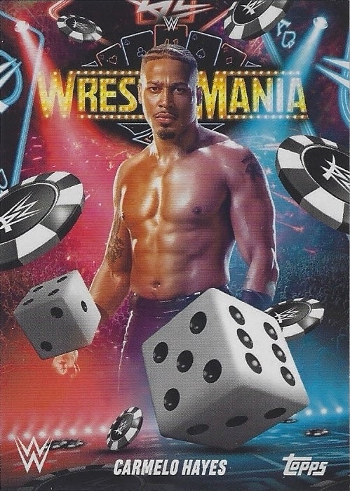 Carmelo Hayes trading card PW Catalog