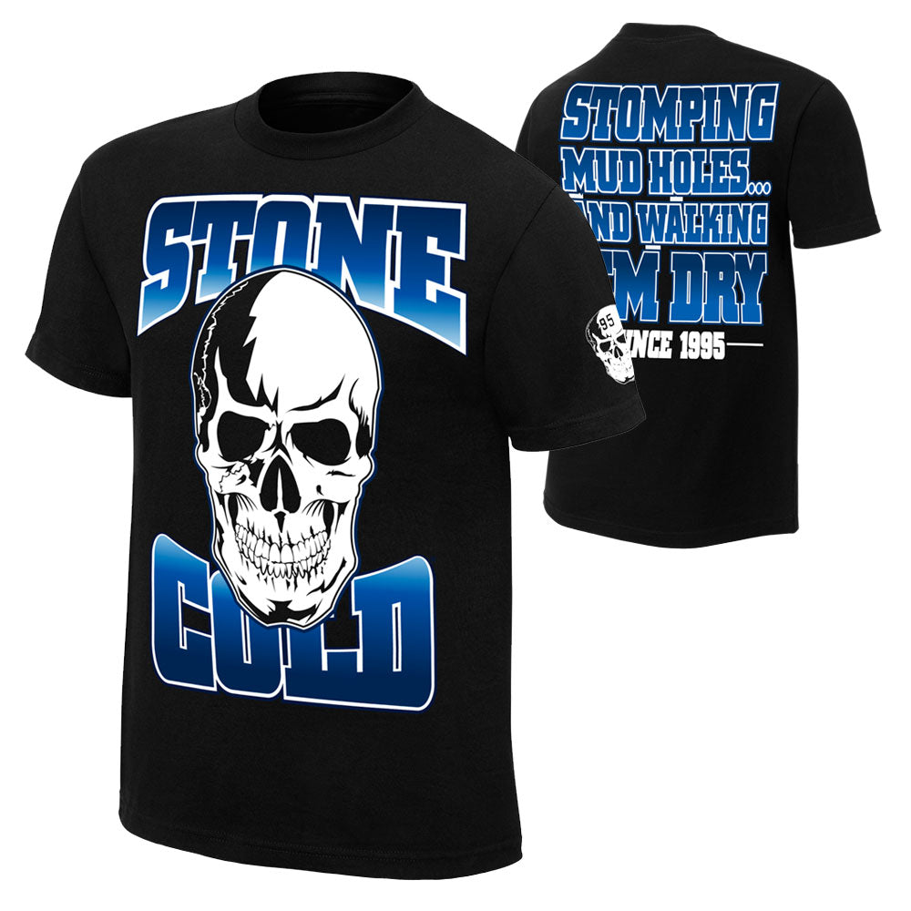 Stone Cold Steve Austin "Stomping Mudholes" Authentic T-Shirt