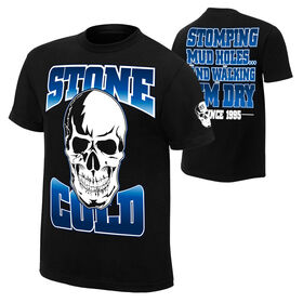 Stone Cold Steve Austin "Stomping Mudholes" Authentic T-Shirt T-Shirt PW Catalog