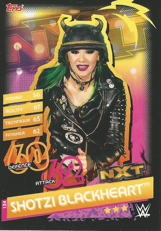 WWE Topps Slam Attax Reloaded 2020 Shotzi Blackheart #134 NXT