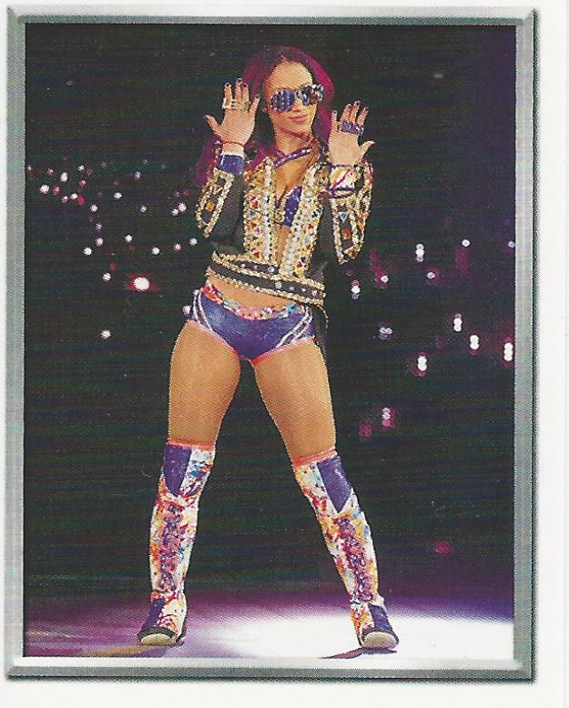 WWE Topps 2018 Stickers Sasha Banks #134