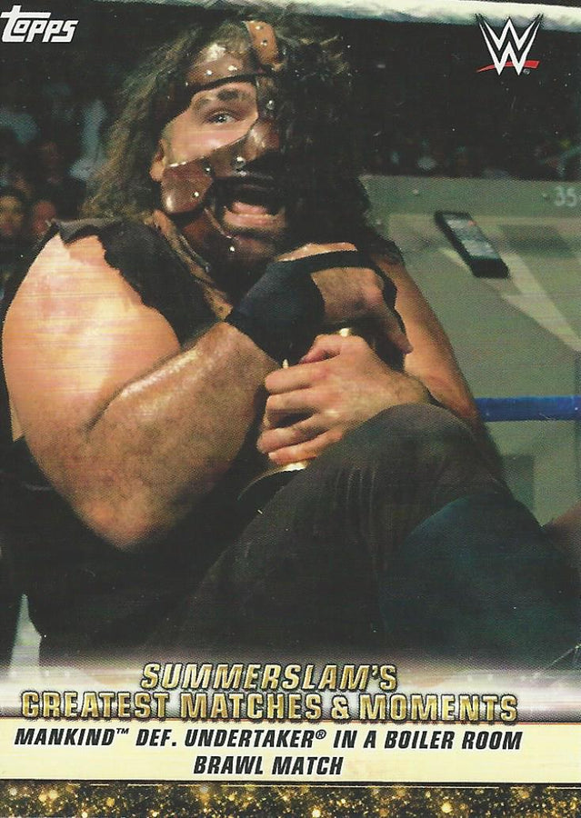 WWE Topps Summerslam 2019 Mankind GM-12 trading card PW Catalog