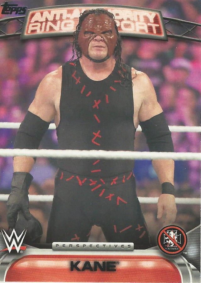 WWE Topps 2016 Kane 4AA trading card PW Catalog