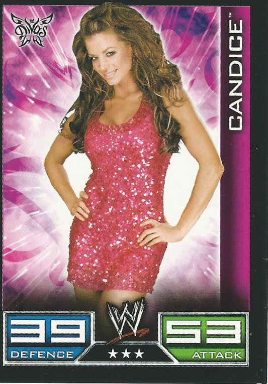 WWE Topps Slam Attax 2008 Candice Michelle #134