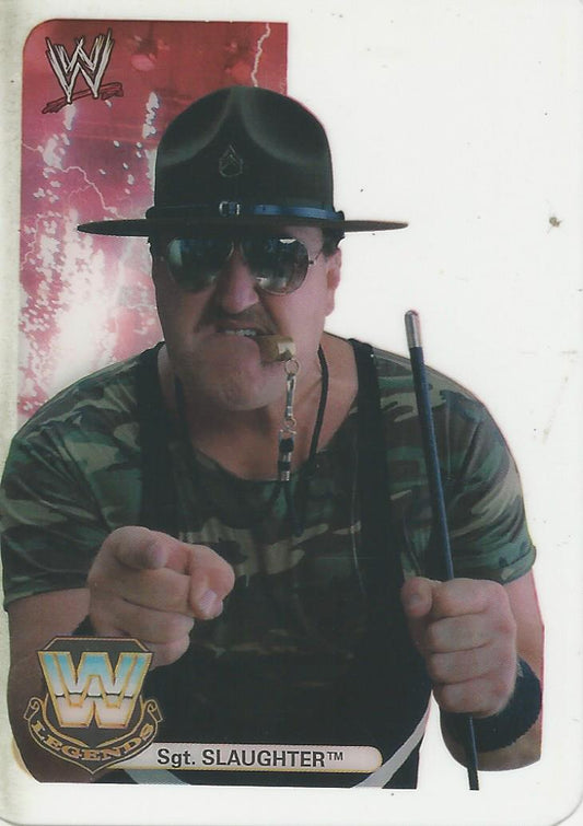 WWE Edibas Lamincards 2008 Sgt Slaughter #134