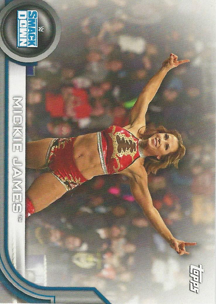 WWE Topps Women Division 2020 Mickie James RC-34 trading card PW Catalog