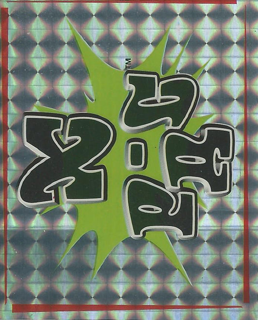 WWF Smackdown Stickers 2000 X-Pac Foil #134
