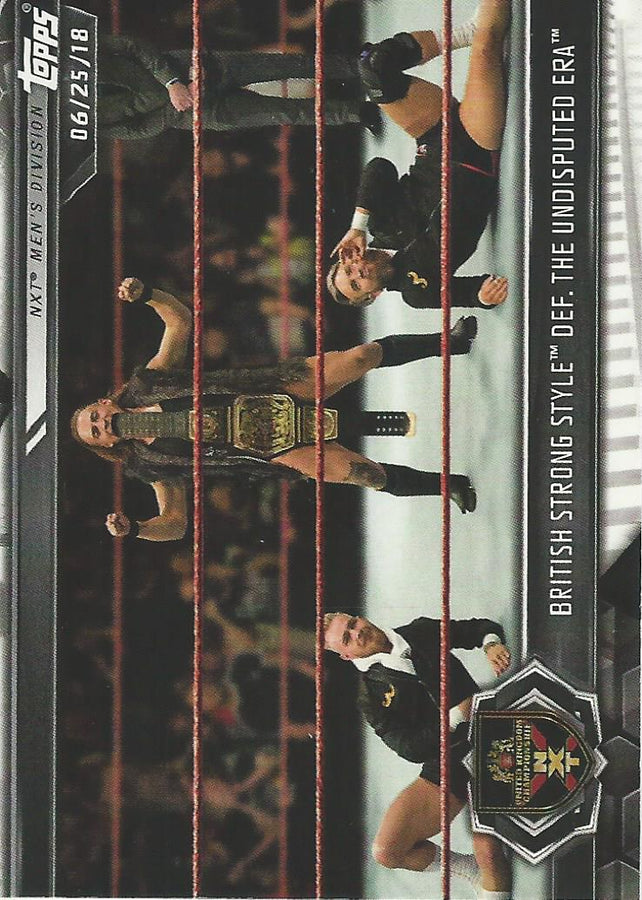 WWE Topps NXT 2019 Pete Dunne Tyler Bate and Trent Seven #34