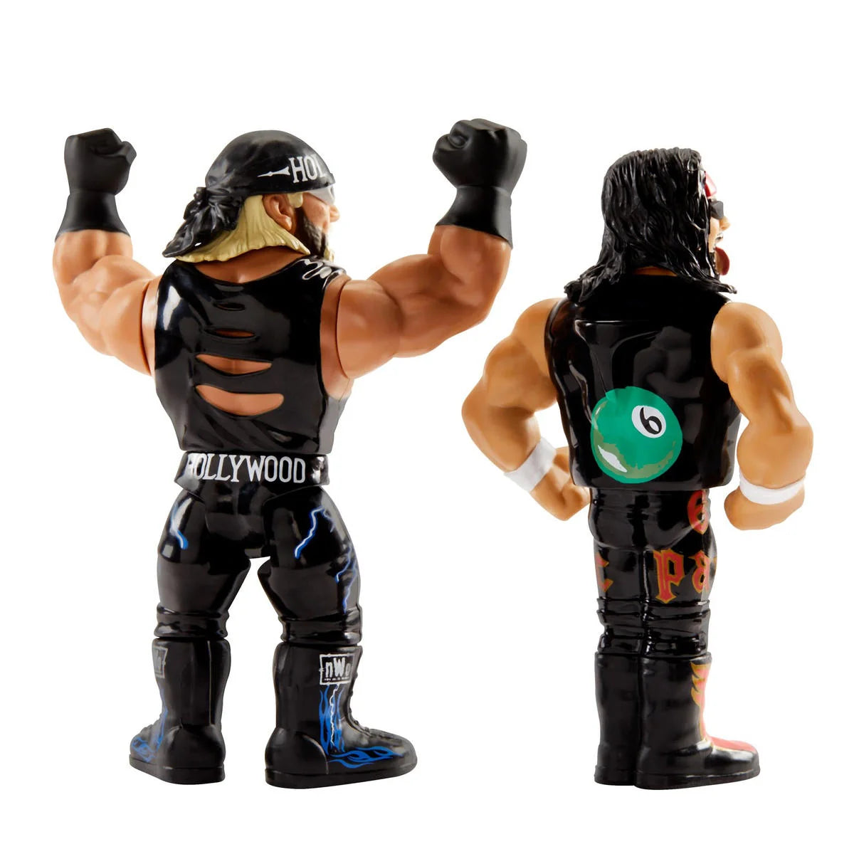 WWE Mattel Retro NWO Hollywood" Hulk Hogan & Syxx Ringside Exclusive