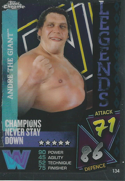 WWE Topps Slam Attax Chrome 2021 Andre the Giant #134