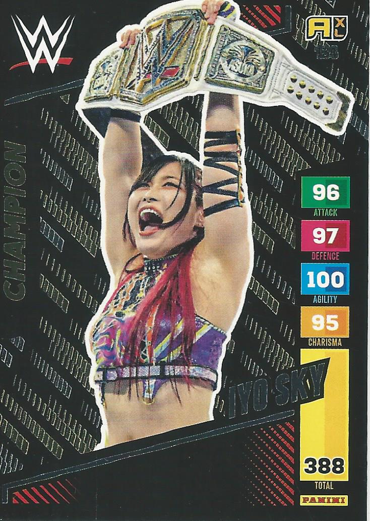 WWE Panini XL Adrenalyn 2024 Iyo Sky #134