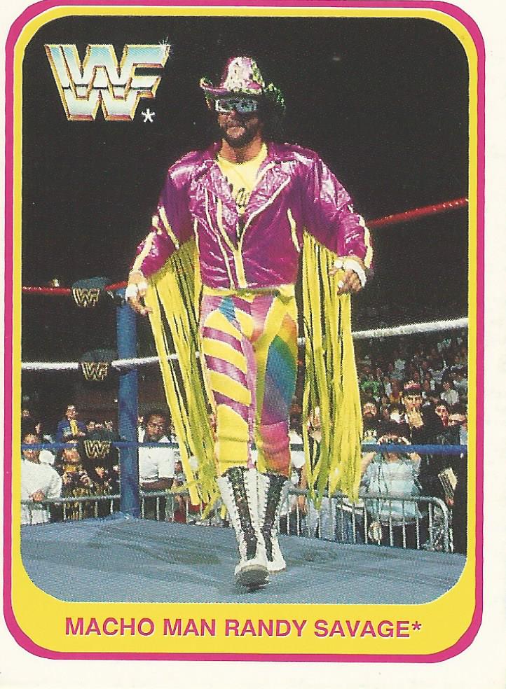 WWF Merlin 1991 Macho Man Randy Savage #134