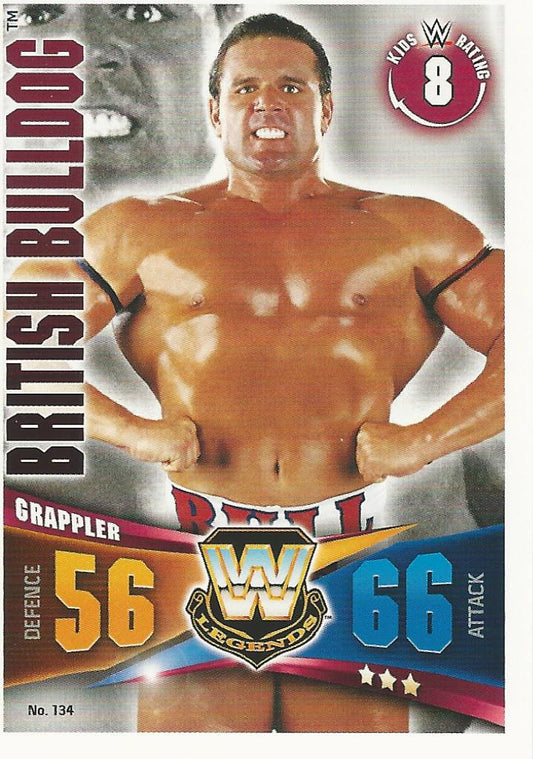 WWE Topps Slam Attax Rivals 2014 British Bulldog #134
