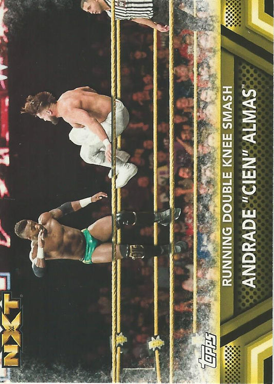 WWE Topps Then Now Forever 2017 Andrade #F35