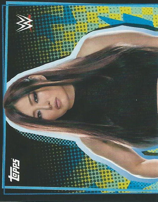 WWE Topps Road to Wrestlemania Stickers 2021 Io Shirai #135