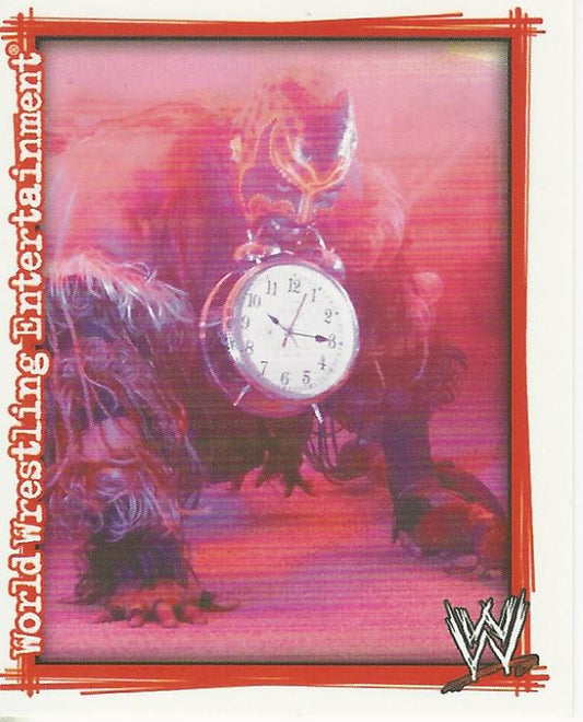 WWE Topps Superstars Uncovered 2007 Sticker Boogeyman #135