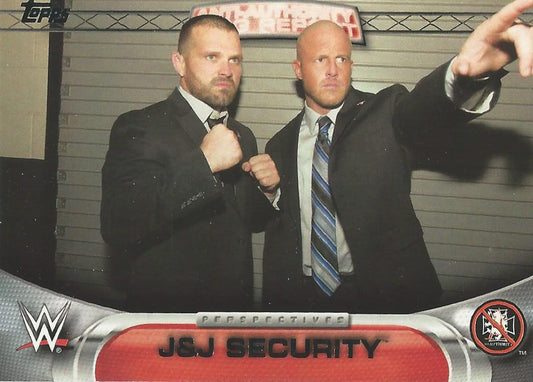 WWE Topps 2016 J&J Security 5AA