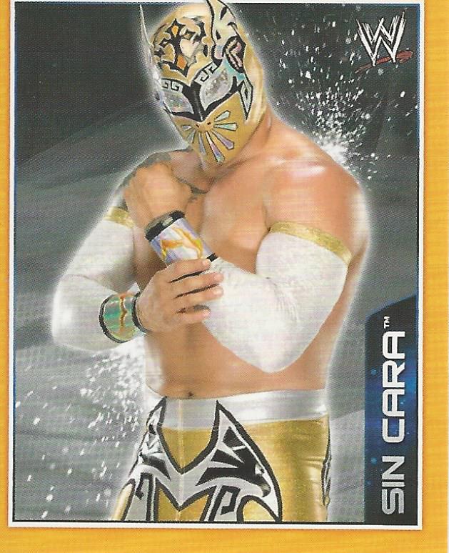 WWE Topps A-Z Sticker Collection 2014 Sin Cara #135