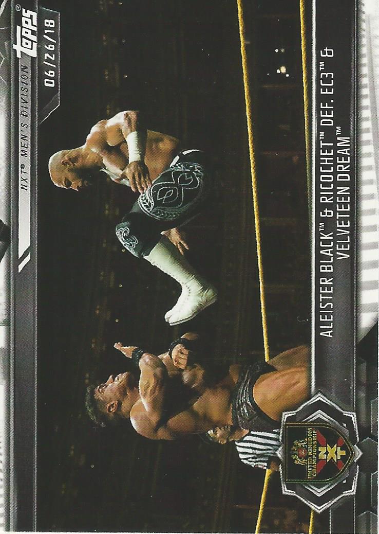 WWE Topps NXT 2019 Ricochet #35