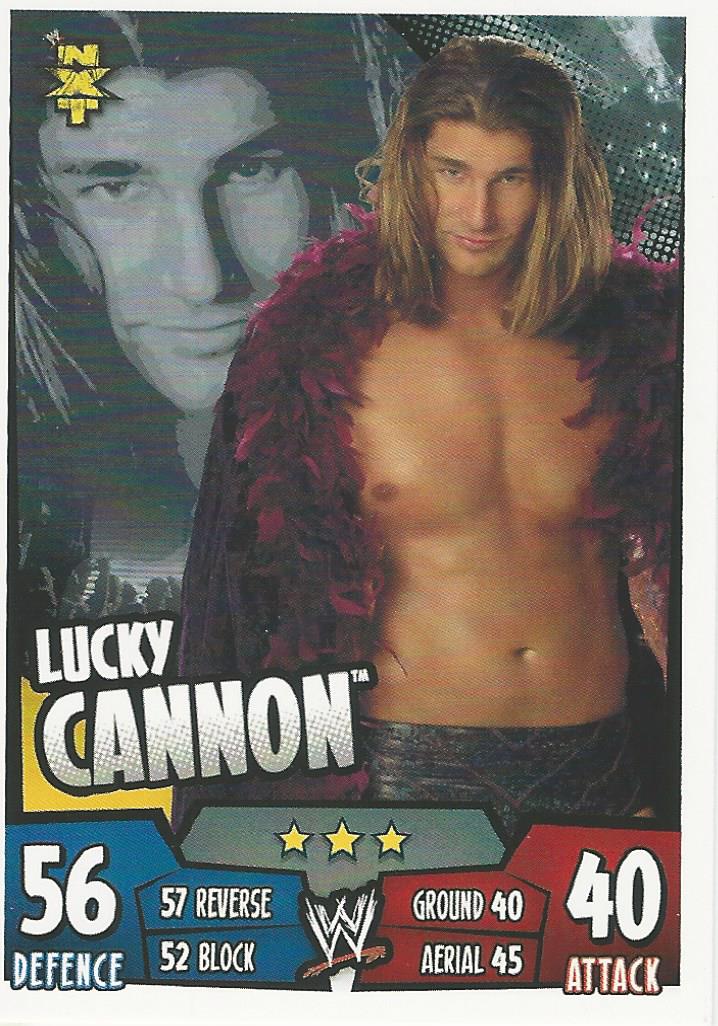 WWE Topps Slam Attax Rumble 2011 Lucky Cannon #135 NXT