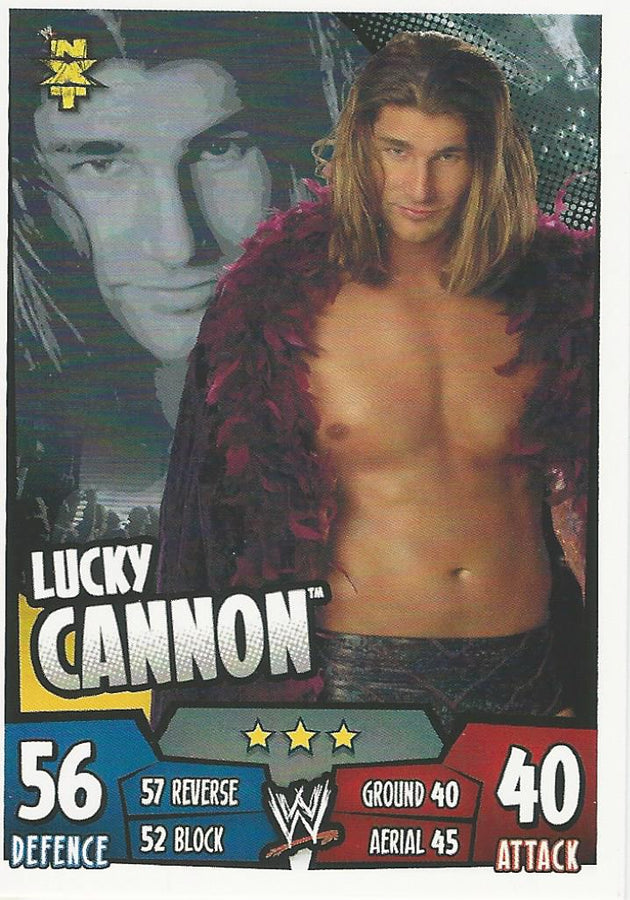 WWE Topps Slam Attax Rumble 2011 Lucky Cannon #135 NXT
