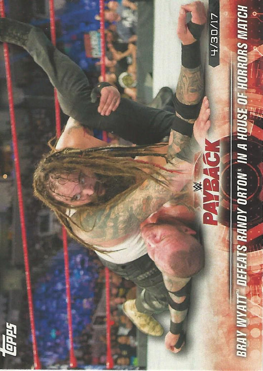 WWE Topps Road to Wrestlemania 2018 Bray Wyatt #35