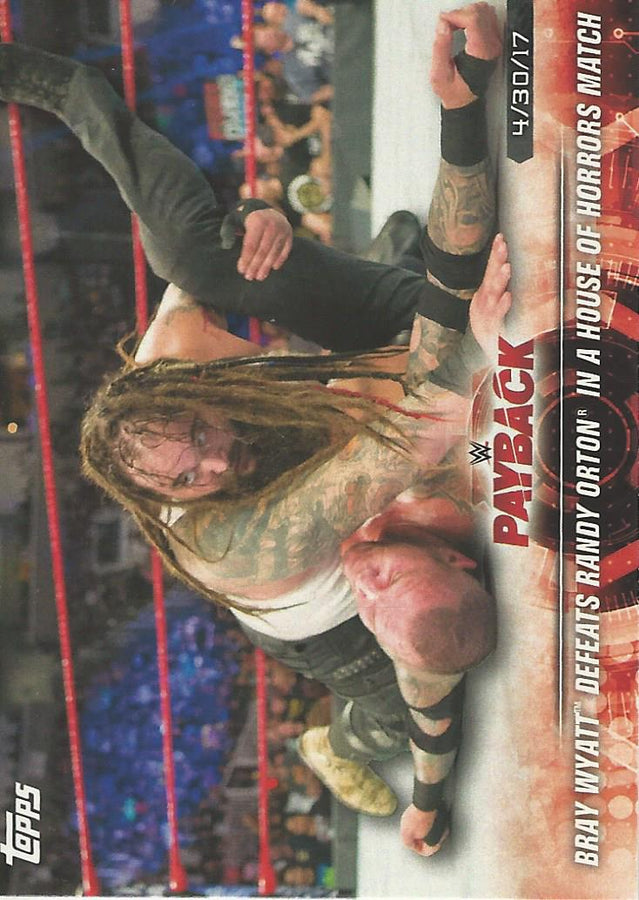WWE Topps Road to Wrestlemania 2018 Bray Wyatt #35