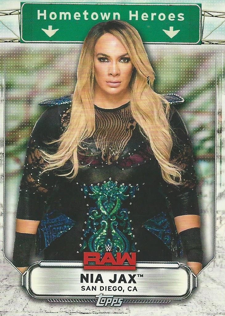 WWE Topps Raw 2019 Nia Jax HH-27 trading card PW Catalog