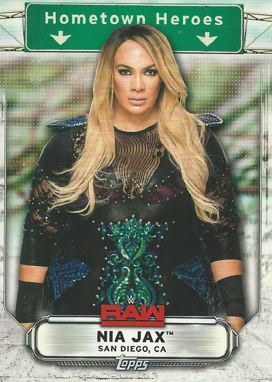 WWE Topps Raw 2019 Nia Jax HH-27 trading card PW Catalog