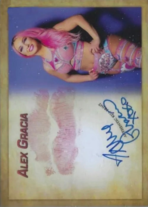Alex Gracia trading card PW Catalog