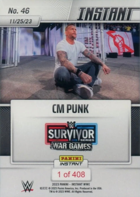 CM Punk – CM Punk’s Return Shocks Survivor Series War Games