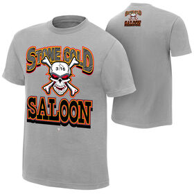 Stone Cold Steve Austin "Stone Cold Saloon" Retro T-Shirt T-Shirt PW Catalog
