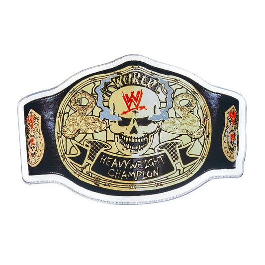 WWE Smoking Skull Championship Magnet PW Catalog