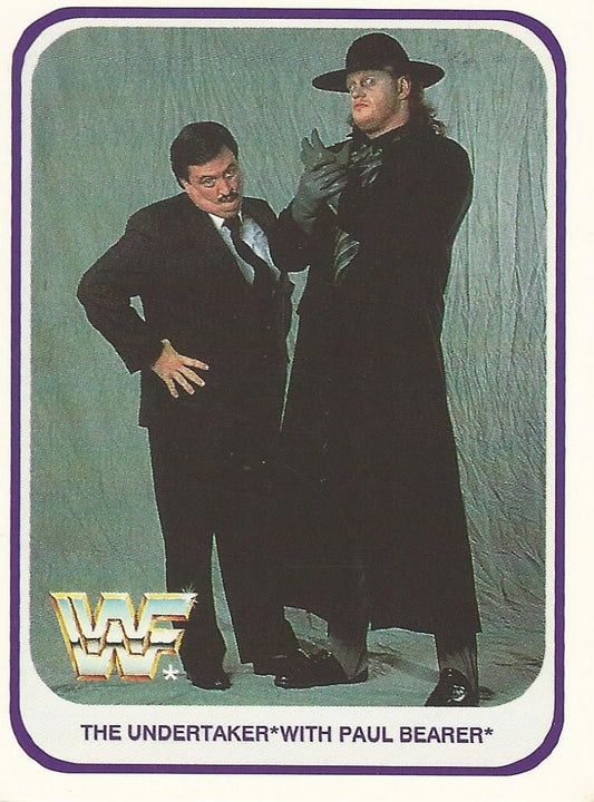 WWF Merlin 1991 Undertaker #136