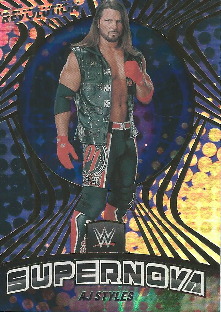 WWE Panini Revolution 2022 AJ Styles SUPERNOVA #25