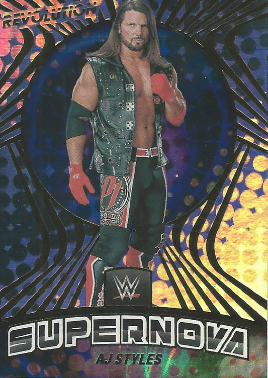 WWE Panini Revolution 2022 AJ Styles SUPERNOVA #25