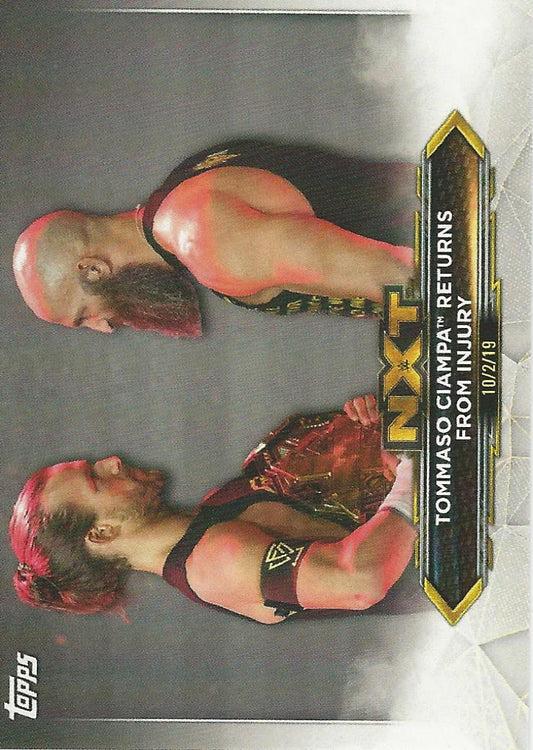 WWE Topps NXT 2020 Adam Cole and Tommaso Ciampa #36