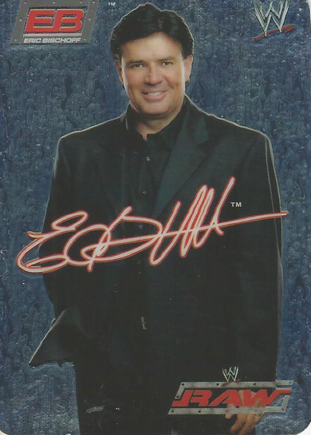 WWE Smackdown 2004 Tesla Eric Bischoff Foil #7