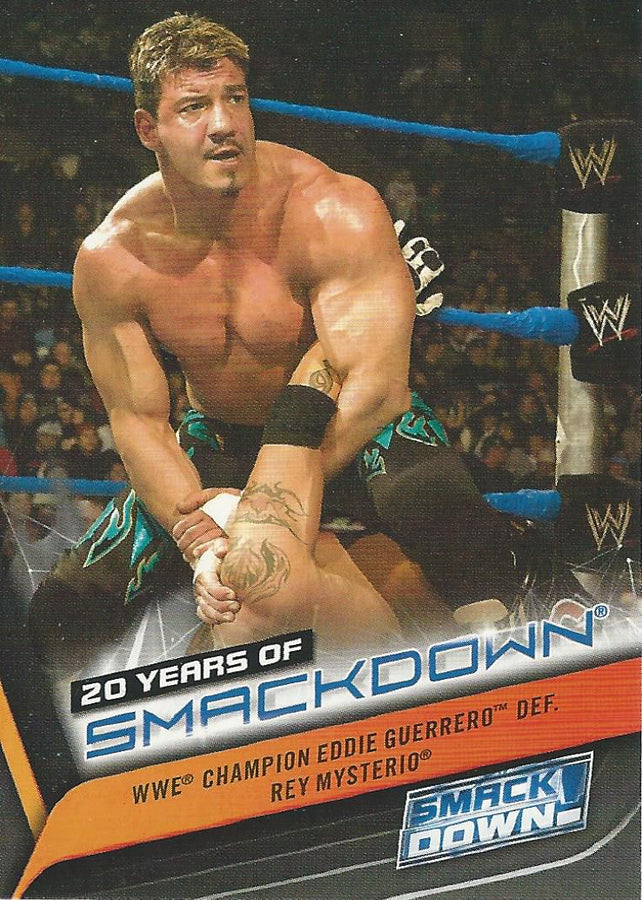 WWE Topps Smackdown 2019 Eddie Guerrero SD-16 trading card PW Catalog