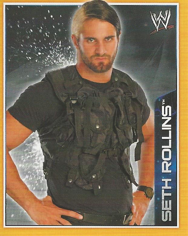 WWE Topps A-Z Sticker Collection 2014 Seth Rollins #136